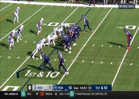 Levis puts major heat behind 27-yard fastball to Hopkins
