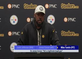Mike Tomlin on James Conner: 'He's a legitimate tough guy'