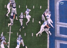 Jack Campbell's sack vs. Dak Prescott NEARLY goes for a safety