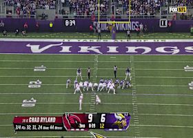 Chad Ryland's 40-yard FG makes it in by the slimmest of margins