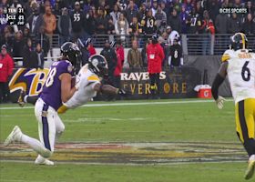 Lamar Jackson drops 19-yard dime to Charlie Kolar up the seam