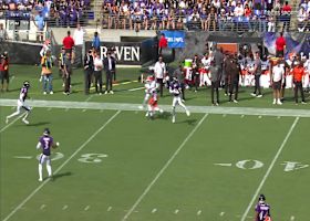 Can't-Miss Play: 60-yard INT return! Nate Wiggins flashes speed after picking off Flacco