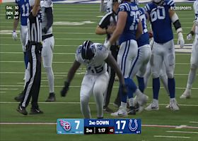 Dre'Mont Jones sacks Daniel Jones for 6-yard loss