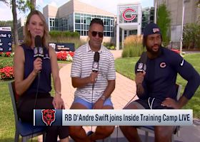 Bears RB D'Andre Swift joins 'Inside Training Camp Live' to outline team's vision for 2026