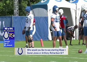 Who would you like to see starting Week 1: Daniel Jones or Anthony Richardson | 'GMFB'