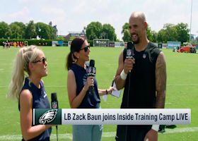 Zack Baun breaks down career trajectory with Eagles | 'Inside Training Camp Live'