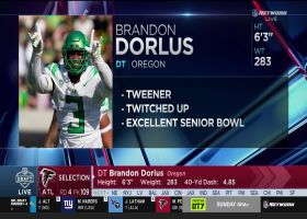 Falcons select Brandon Dorlus with No. 109 pick in 2024 draft