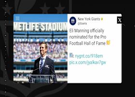 Eli Manning officially nominated for Pro Football Hall of Fame