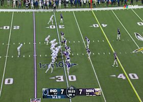 Ashton Dulin takes fly sweep for chain-moving 12-yard ride with physicality