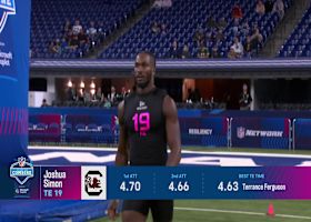 Joshua Simon runs official 4.65-second 40-yard dash at 2025 combine