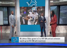 Jahmyr Gibbs agrees to 3-yr/$67.5M contract extension | 'GameDay Kickoff'