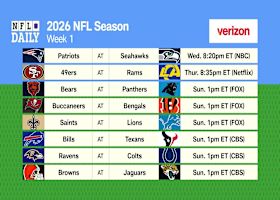 Week 1 games you're most excited for | 'NFL Daily Schedule Release'