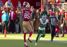 49ers' longest play of game so far comes via Purdy's 26-yard connection with Kittle