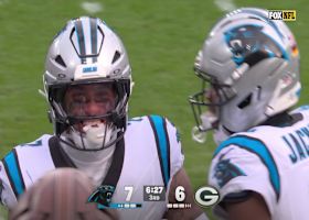 Tre'von Moehrig captures Love's under-thrown pass for INT