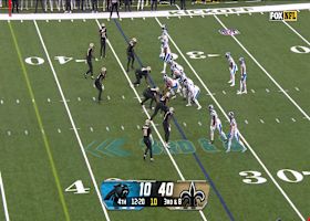 Alontae Taylor fights through a block for his third sack of Young