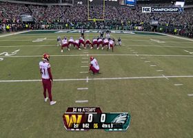 Zane Gonzalez's 34-yard FG caps Commanders' season-long 18-play drive