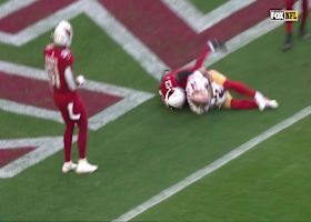 Ricky Pearsall's third TD catch of 2024 trims Cardinals' lead to 17-16