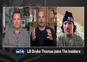 Drake Thomas joins 'The Insiders' for exclusive interview two days after Seahawks' win in Super Bowl LX