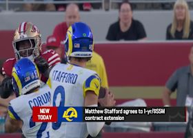 Matthew Stafford, Rams reach agreement on one-year, $55M contract extension | 'The Insiders'