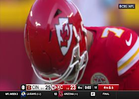 Harrison Butker's game-winning field goal vs. Bengals comes from 51 yards out