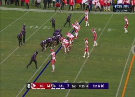 Omenihu's pivotal blind-side strip-sack of Lamar Jackson results in turnover