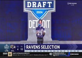 Ravens select Devontez Walker with No. 113 pick in 2024 draft