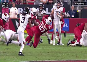 Akeem Davis-Gaither's diving INT gives AZ their third forced turnover of the game