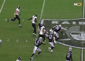 Brian Thomas Jr. JUKES multiple Raiders defenders for 34-yard catch and run