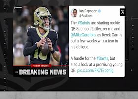 Rapoport: Spencer Rattler will start for Saints vs. Bucs