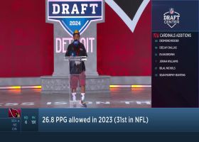 Cardinals select Tejhaun Palmer with No. 191 pick in 2024 draft