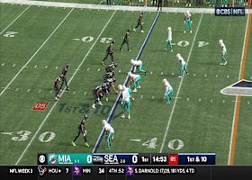 Zach Charbonnet's best plays from 2-TD game vs. Dolphins | Week 3