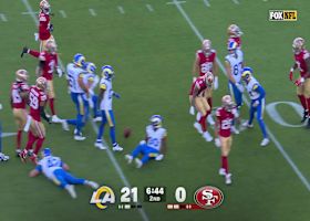 Skyy Moore's 27-yard punt return ignites the Levi's Stadium crowd