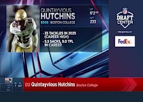Patriots select Quintayvious Hutchins with No. 247 pick in 2026 draft