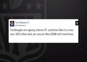 Pelissero: Bengals, DT Jonathan Allen agree to 2-year/$26M contract | 'The Insiders'