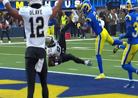 Shough-Johnson connection before halftime ends in 11-yard TD vs. Rams