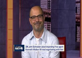 John Schneider joked eventual free agent Super Bowl LX MVP Kenneth Walker III tried to negotiate with him | 'GMFB'
