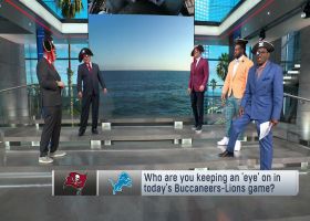 Who are you keeping an 'eye' on in today's Buccaneers-Lions game? | ‘NFL GameDay Morning’