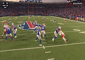 Josh Allen connects with Dalton Kincaid for 47-yard gain