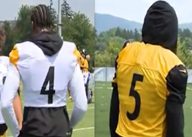 A look at DK Metcalf and Jalen Ramsey participating in Steelers camp | 'Back Together Weekend'