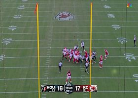 Chiefs' lead remains 17-16 after Fairbairn's first missed extra point of 2024