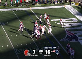 Stefon Diggs' first TD catch as a Patriot comes in Week 8 vs. Browns