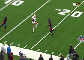 Bourne's 17-yard snag gives the 49ers breathing room out of their own end zone