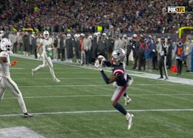 Jaylinn Hawkins SNAGS end zone INT on Ewers