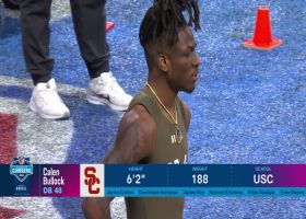 Calen Bullock runs official 4.48-second 40-yard dash at 2024 combine