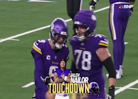 McCarthy-Nailor TD connection extends Vikings lead to 30-23 vs. Cowboys