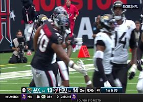 Nico Collins puts Texans in FG range with 14-yard catch and run