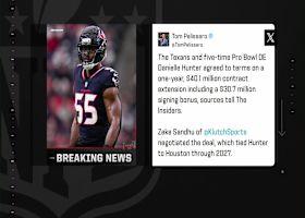 Texans agree to one-year extensions with Danielle Hunter and Dalton Schultz | 'The Insiders'