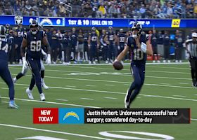 Justin Herbert considered day-to-day after undergoing successful hand surgery | 'The Insiders'