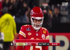 Mahomes rips 25-yard sideline dime to Watson with impeccable accuracy