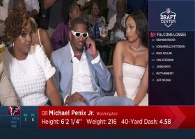 Lewis, Brooks, Zierlein react to Falcons selecting Michael Penix Jr. No. 8 overall | 'NFL Draft Center'